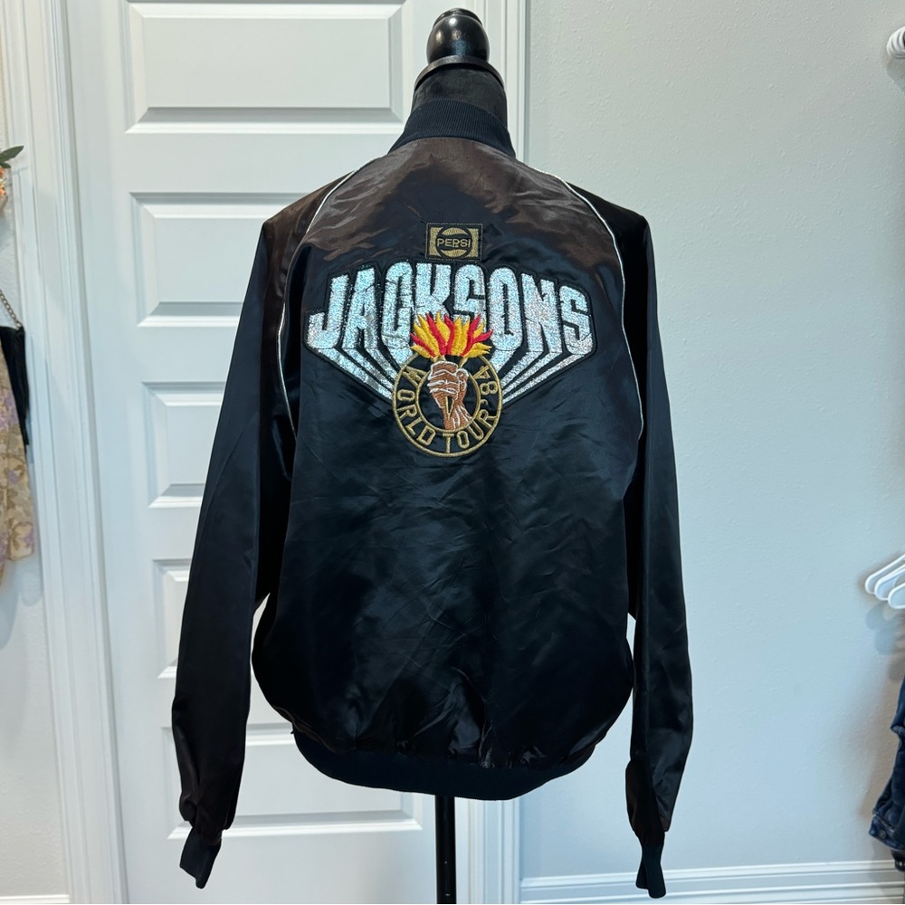 Vintage 1984 Jacksons World Tour UPSTREAM jacket Michael Jackson - Picture 7 of 15